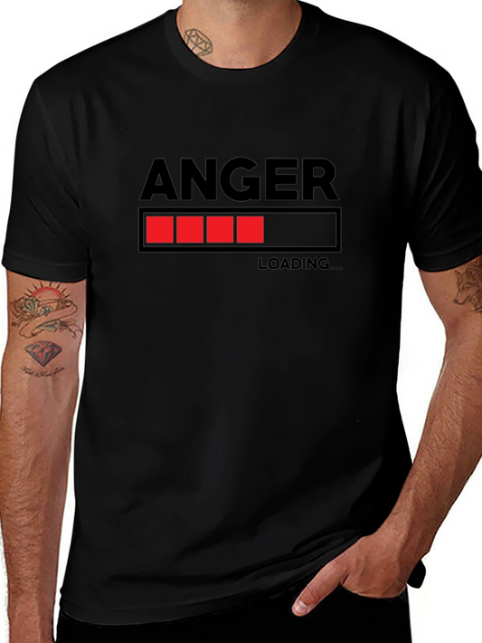 Anger Loading T-Shirt - Funny Graphic Tee