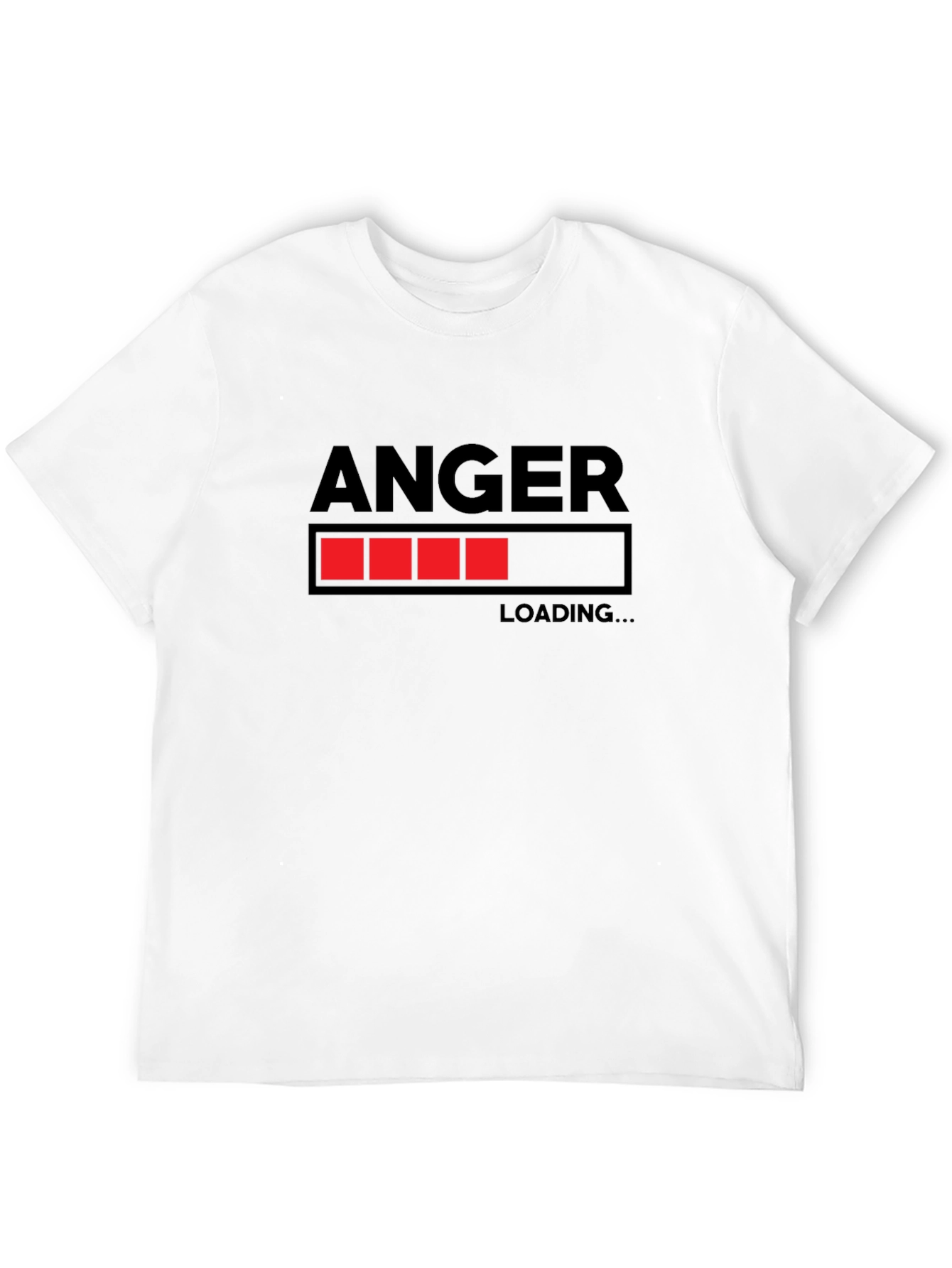 Anger Loading T-Shirt - Funny Graphic Tee
