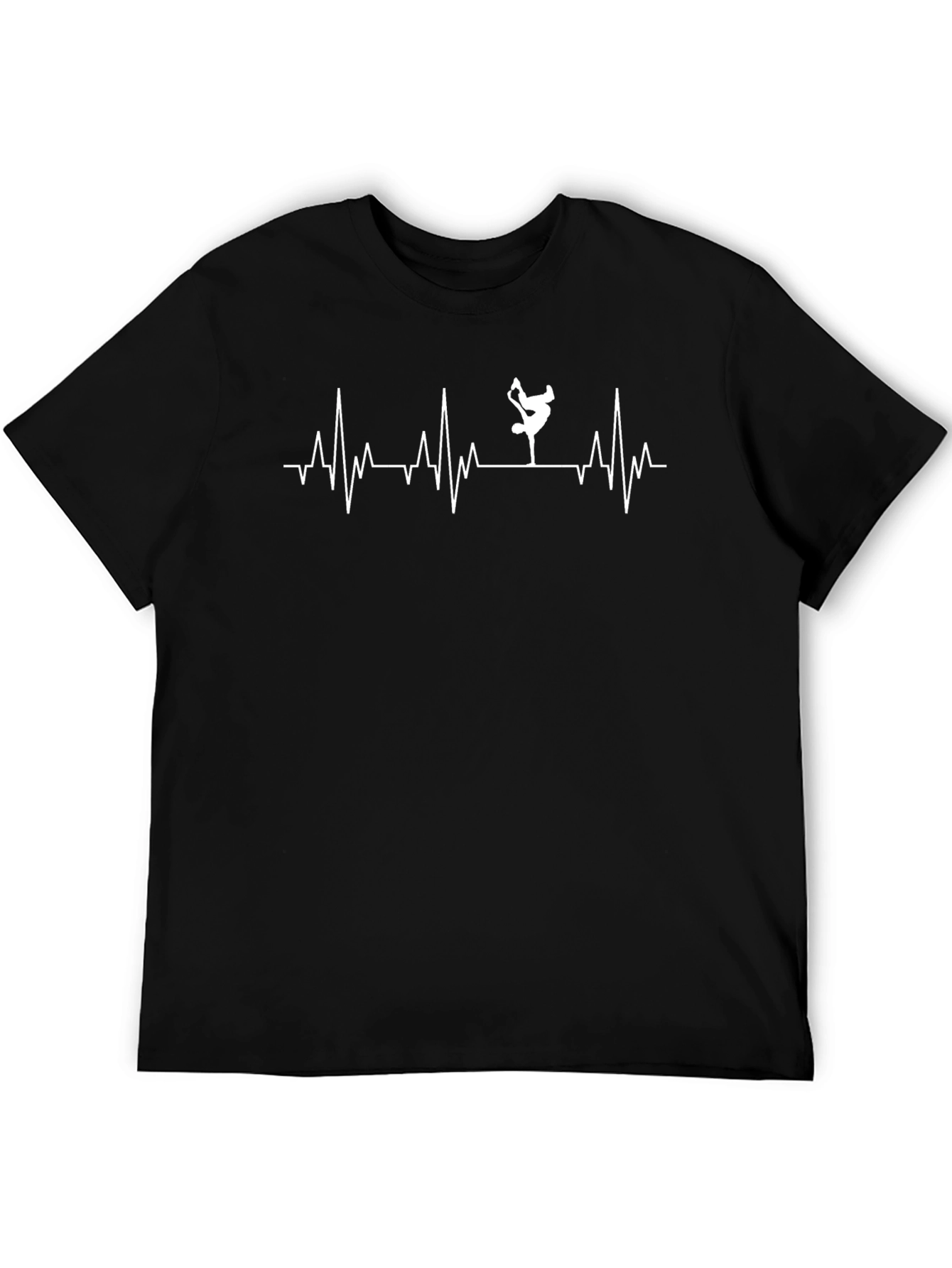 Breakdance Heartbeat T-Shirt - Cool Dancer Tee