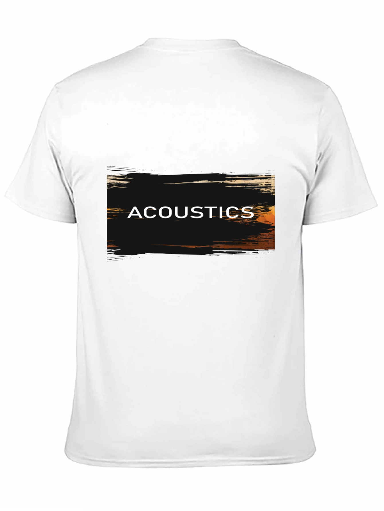 Acoustics Graphic Tee - Grunge Style