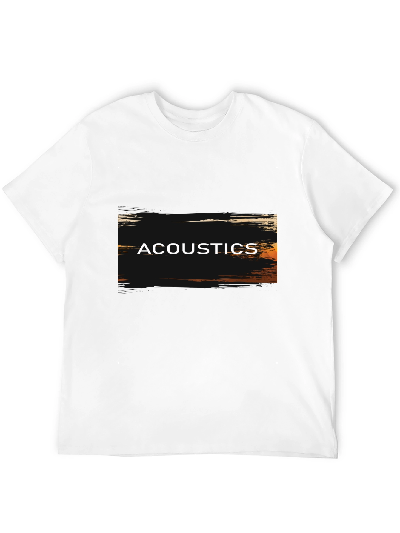 Acoustics Graphic Tee - Grunge Style
