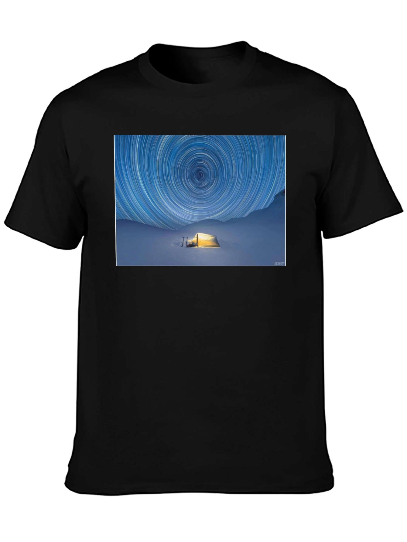 Star Trails Camping Trip Graphic Tee