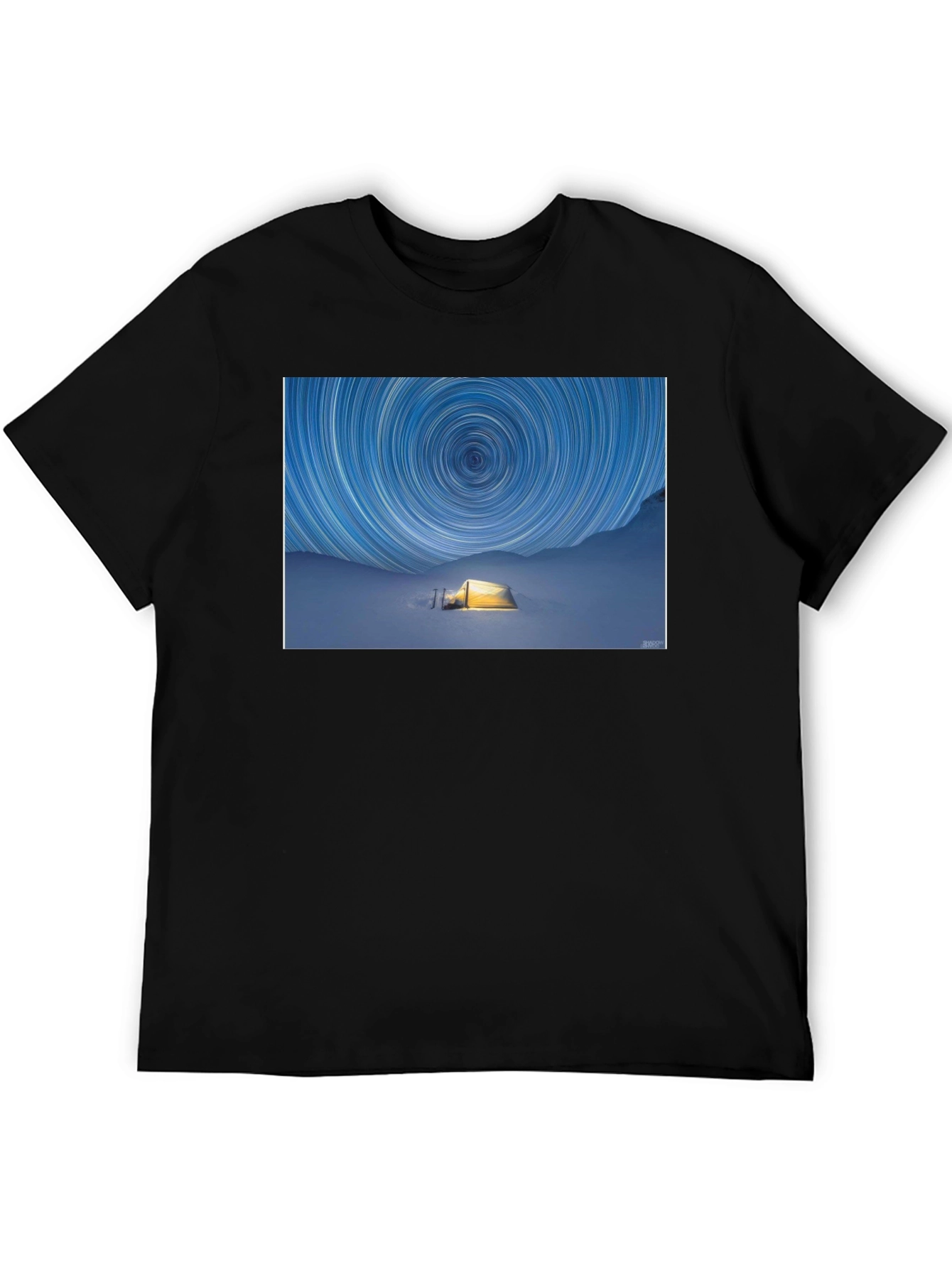 Star Trails Camping Trip Graphic Tee