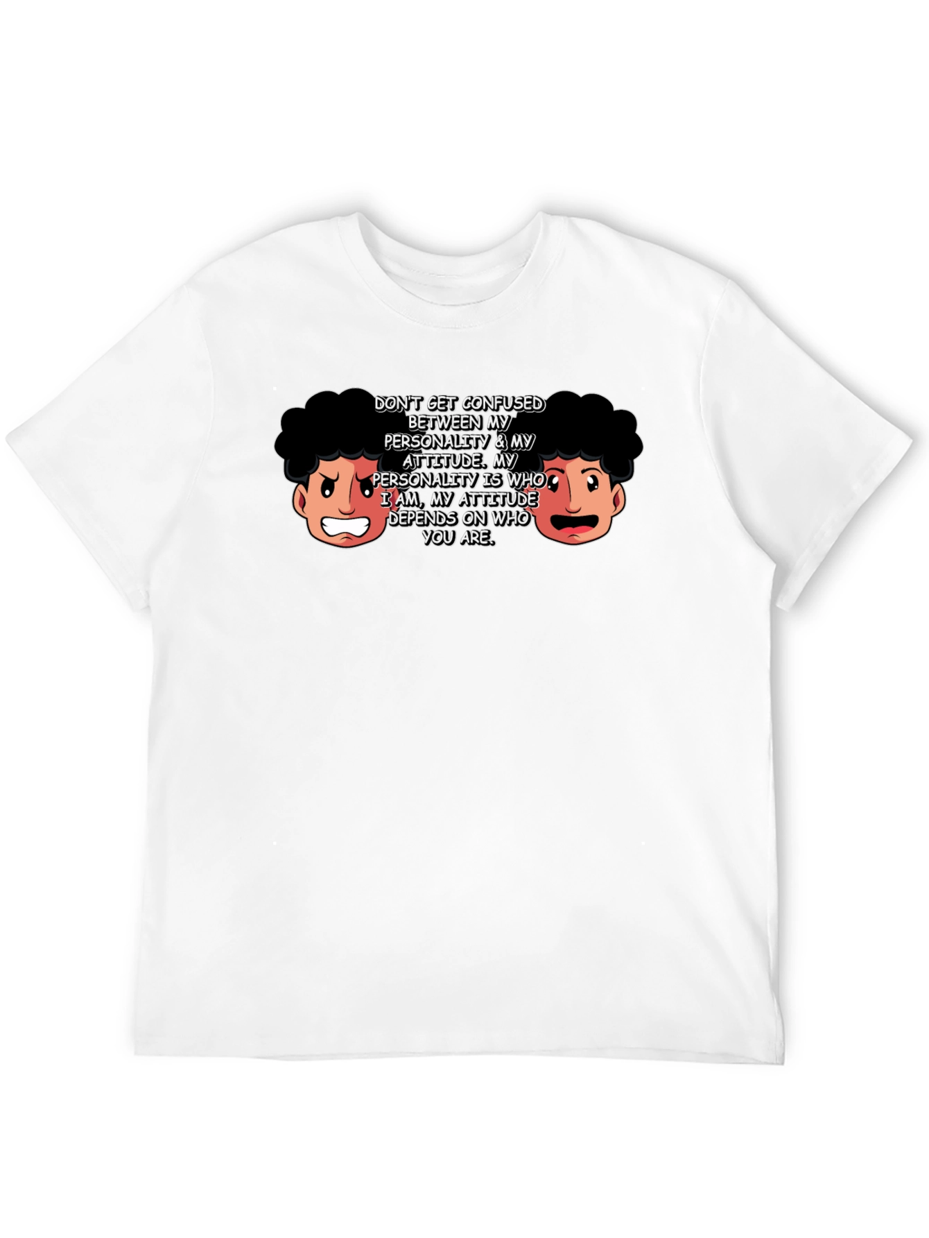 Attitude Personality Graphic T-Shirt