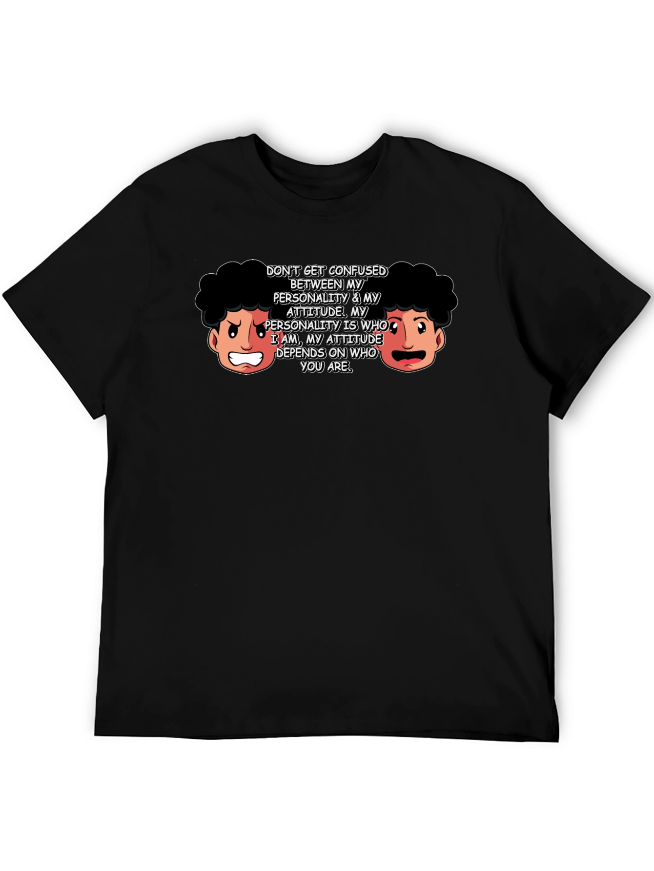 Attitude Personality Graphic T-Shirt