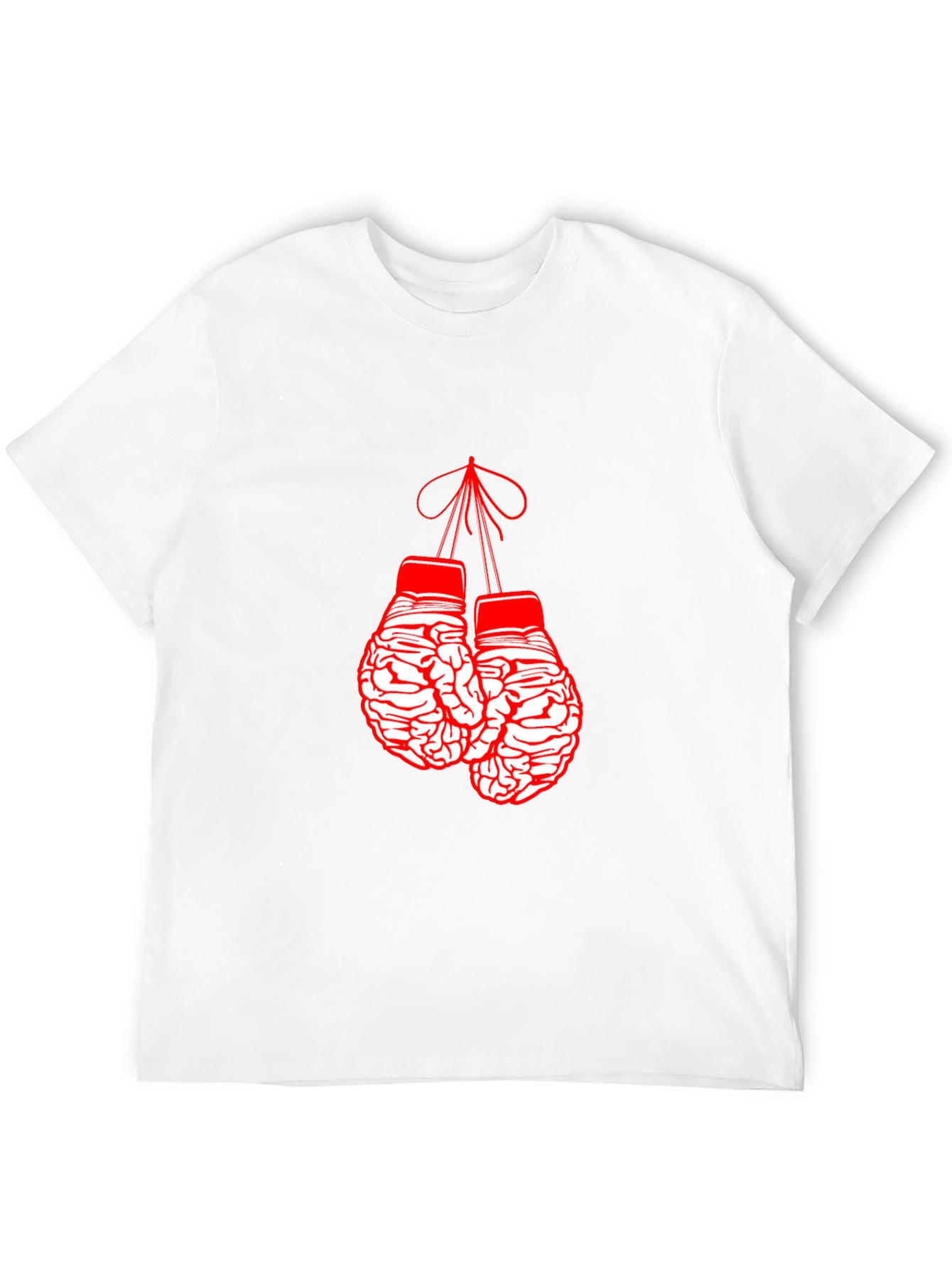 Brain Boxing Gloves Graphic Tee